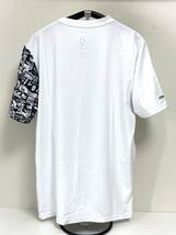 VOLCOM ボルコム A9112202WHT⑤ メンズ Lサイズ 半袖ラッシュガード Rashguard ルーズフィット ホワイト色 ヴォルコム 即決 新品 送料無料_画像2