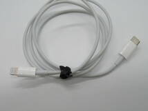 Apple(アップル)純正　USB-C　ACアダプター A2305 20W・ライトニングケーブル　中古品　ネ10ー19A　_画像6