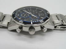 ジャンク品　CITIZEN(シチズン）Eco-Drive　シルバー×ブルーカラー　腕時計　中古品　S1ー7A　_画像6