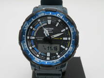 CASIO(カシオ）PRO TREK　PRT-B70　ブルーカラー　腕時計　中古品　W1ー15A　_画像1