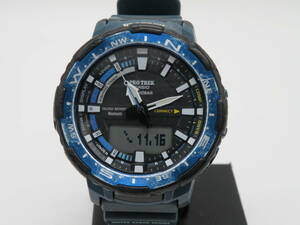 CASIO(カシオ）PRO TREK　PRT-B70　ブルーカラー　腕時計　中古品　W1ー15A　