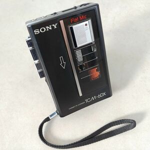 【☆訳あり☆】SONY ソニー TCM-6DX カセットテープ プレーヤー レコーダー ポータブル オーディオ機器 録音 再生 1円スタート SA2747