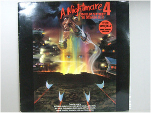 試聴済 エルム街の悪夢 ヴィニー・ヴィンセント ブロンディ クレイグ・サファン A Nightmare on Elm Street 4 サントラ LPレコード