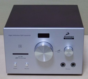 Antelope Audio アンテロープ　オーディオ　D/Aコンバーター　ZODIAC SILVER　元箱・取説・電源・光ケーブル　付属