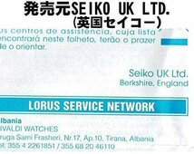 新品1円 セイコーLORUS 精悍なブラックフェイス 100m防水 クロノグラフ 逆輸入 新品メンズ 激レア日本未発売 ローラスSEIKO_画像10