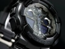 新品1円 迷彩柄 Gショック カモフラージュ 20気圧防水 GA-100CF-1A カシオ腕時計 G-SHOCK メンズ 200m防水 ミリタリー 逆輸入CASIO_画像9