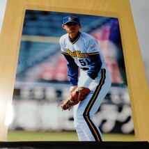 オリックスバファローズイチローA4ラミネート雑誌切り抜きポスターインテリア広告 プロ野球_画像1