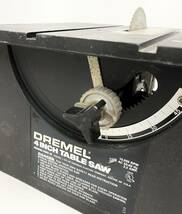 CR◆ 通電確認済 DREMEL 4INCH TABLE SAW 580-2 丸のこ 丸鋸 ノコ 電動工具 大工道具 現状品_画像7