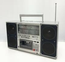 CK◆ 稀少 SONY ソニー CFS-F40 ステレオラジカセ AM/FM エナジーキューブ ジャンク ヴィンテージ レトロ 現状品_画像1