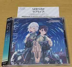 Take It Over CD　メンバーカード欠品　シリアル有り　link like ラブライブ DOLLCHESTRA　蓮ノ空女学院スクールアイドルクラブ