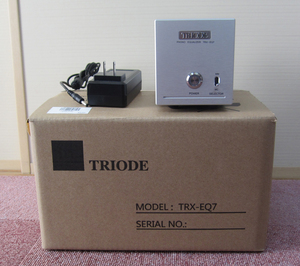 TRIODE トライオード TRX-EQ7 フォノイコライザー 中古品