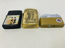 【希少品多数/ビンテージ】 ZIPPO/ジッポ RONSON/ロンソン PRINCE/プリンス 等 着火未確認 ガス ライター アンティーク タバコ 喫煙具_画像9