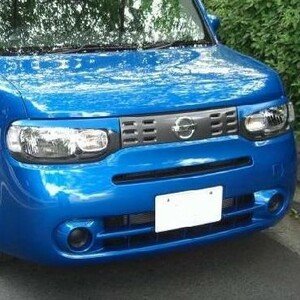 キューブ Z12,NZ12 H20年11月～ NISSAN CUBE アイライン 左右セット 未塗装 新品 (NO.224)