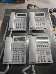 ③ 4 pcs. set MKT/ARC-18DKHF/P-W-02A business phone used 