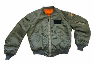  the US armed forces MA-1 flight jacket Alpha company manufactured 1974 year made .. goods M size US AIR FORCE Air Force Vietnam war nam war Pilot for America army 0971