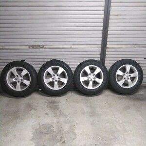 ダンロップ ウィンターマックスWM02 205/65R16 エスティマ純正アルミ付き