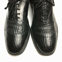 試着返品OK！70-80’s？ビンテージ　アレンエドモンズ　サドルシューズ　ビジネスシューズ　黒　サイズ9A　Vintage　Shoes　管NO.WZF-91_画像3