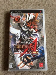 PSP GUILTY GEAR XX Λ CORE PLUS ギルティギアイグゼクス アクセントコア プラス 動作確認済 PSPソフト６本まで、１８５円発送可能