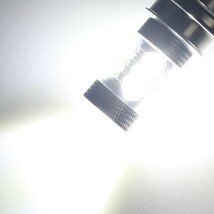 12V H3 80W 6000K 3535チップ LEDフォグランプ バルブ LEDフォグ 2個セット ホワイト 白 WD01_画像2