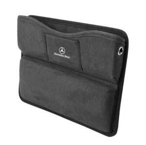 * new goods * Mercedes * Benz suede material center crevice side storage box seat side pocket * left right 2P set * black *