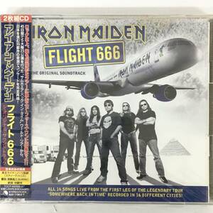 WM1/97　未開封 CD アイアン・メイデン 2CD フライト666 帯付き ジ・オリジナル・サウンドトラック TOCP-66886-87 IRON MAIDEN