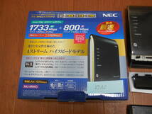 NEC 11ac対応Wi-Fiホームルーター Aterm PA-WG2600HP2 (管理番号：37A0)_画像3