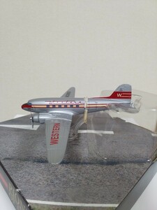 コーギー1/144「ダグラス・DC-3 」(Western・Airlines 1950年)(AA30012)