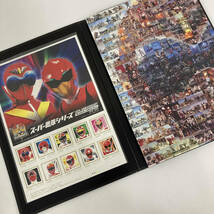未使用 スーパー戦隊シリーズ40作品記念 プレミアム フレーム切手 コレクション 1975－2016 記念切手_画像3