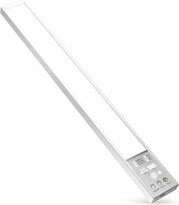 人感センサーライト LED バーライト BEXMON USB-C充電式 コンパクト 4段階輝度 3000/4500/6500K色温度調整 120° 3ｍ距離 クローゼット30cm