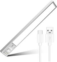 人感センサーライト LED バーライト BEXMON USB-C充電式 コンパクト 4段階輝度 3000/4500/6500K色温度調整 120° 3ｍ距離 クローゼット30cm_画像2