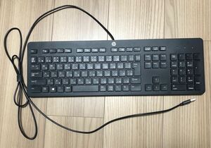 HP USBキーボード SK-2120 ブラック　WFH リモートワーク　キーボード USB デスクトップ パソコン オフィス