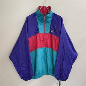 ビンテージ　80s　90s　ウールリッチ　woolrich　ナイロン　プルオーバー　ジャケット　ブルゾン　230307