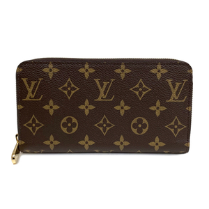 [未使用] ルイヴィトン モノグラム ジッピー・ウォレット M42616 長財布 ラウンドファスナー ブラウン LOUIS VUITTON LV [中古]