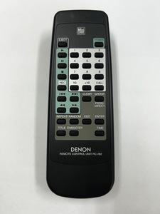 【※1点の出品価格です/最大7点まで】★新品★　DENON(デノン)MDプレイヤーDMD-F101/DMD-F102用リモコンRC-282 [FK0054] ②