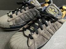 希少品27㎝/US9 adidas SUPER STAR SAMPLE アディダス スーパースター サンプル 029048 カーキ ギルティング KHAKI_画像8