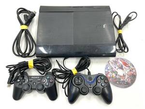 H450*7　1円スタート!!　通電OK　SONY　ソニー　PlayStation3　PS3　プレステーション　CECH-4000B コントローラー2台/ゲームソフト付き