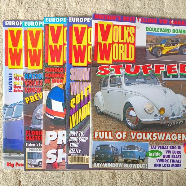 VOLKS WORLD 1996-97 五冊セット