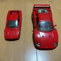 ブラーゴ　1/18フェラーリ F40 1987 1/24フェラーリテスタロッサ1984 burago ミニカー _画像1