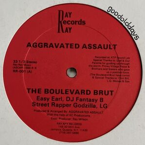 Aggravated Assault - The Boulevard Brut / Easiest The Earl (USオリジナル/ミドル)