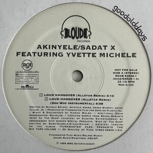 Akinyele / Sadat X Featuring Yvette Michele - Loud Hangover (Allstar Remix) (プロモオンリー) (Promo)