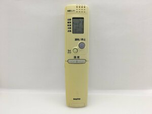 SANYO　エアコンリモコン　RCS-ZP1　中古品C-8533