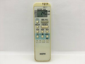 SANYO　エアコンリモコン　RCS-AX1　中古品C-8556