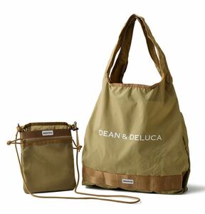 【新品未開封】DEAN & DELUCA × BRIEFING サコッシュトートバッグ ベージュ ディーンアンドデルーカ ブリーフィング 2023