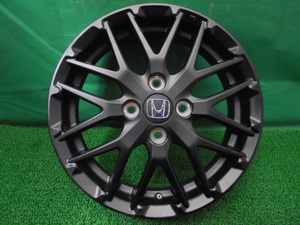 f17* Honda original N one aluminium *NONE "Enkei" made matted 15×4.5J +45 4H PCD100 used aluminium wheel 1 pcs 