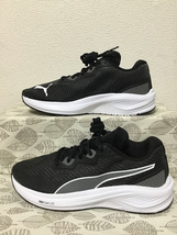 ◆美品 送料込◆24.0 プーマ PUMA スニーカー 黒 01◆1119_画像2