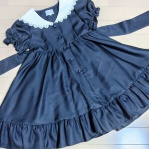 Catherine Cottage 黒2wayセーラー襟ワンピース