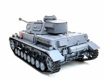 【塗装済み完成品 赤外線バトルシステム付 対戦可能】 HengLong Ver.7.0 2.4GHz 1/16 戦車ラジコン ドイツ陸軍 IV号 F2型 3859-1_画像3