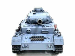【塗装済み完成品 赤外線バトルシステム付 対戦可能】 HengLong Ver.7.0 2.4GHz 1/16 戦車ラジコン ドイツ陸軍 IV号 F2型 3859-1