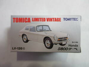 1/64 トミカ リミテッド ヴィンテージ　LV-126c　Honda S800 クーペ