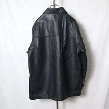 90s オールドギャップ レザーカーコート GAP leather 90年代 M メンズ ジャケット 革ジャン Schott コート ショット LONDON Paul Smith_画像2